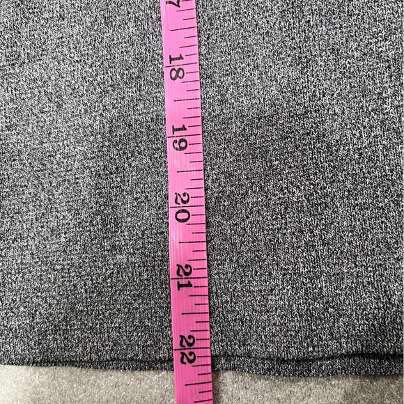 [S]Reiss Josephine Gray V-Neck Sweater with Yellow Stripes Bell Sleeves NWOT - Picture 5 of 8